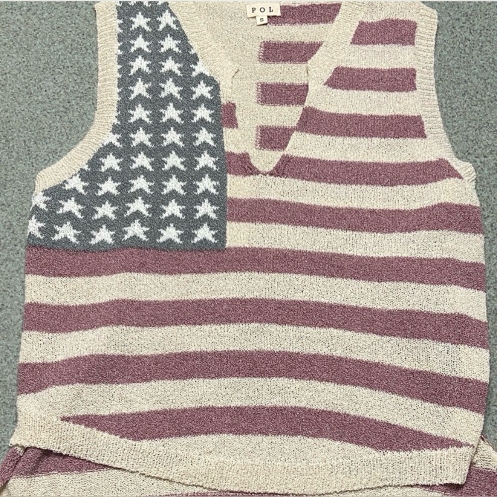 POL American flag oversized tank - Picture 5 of 5